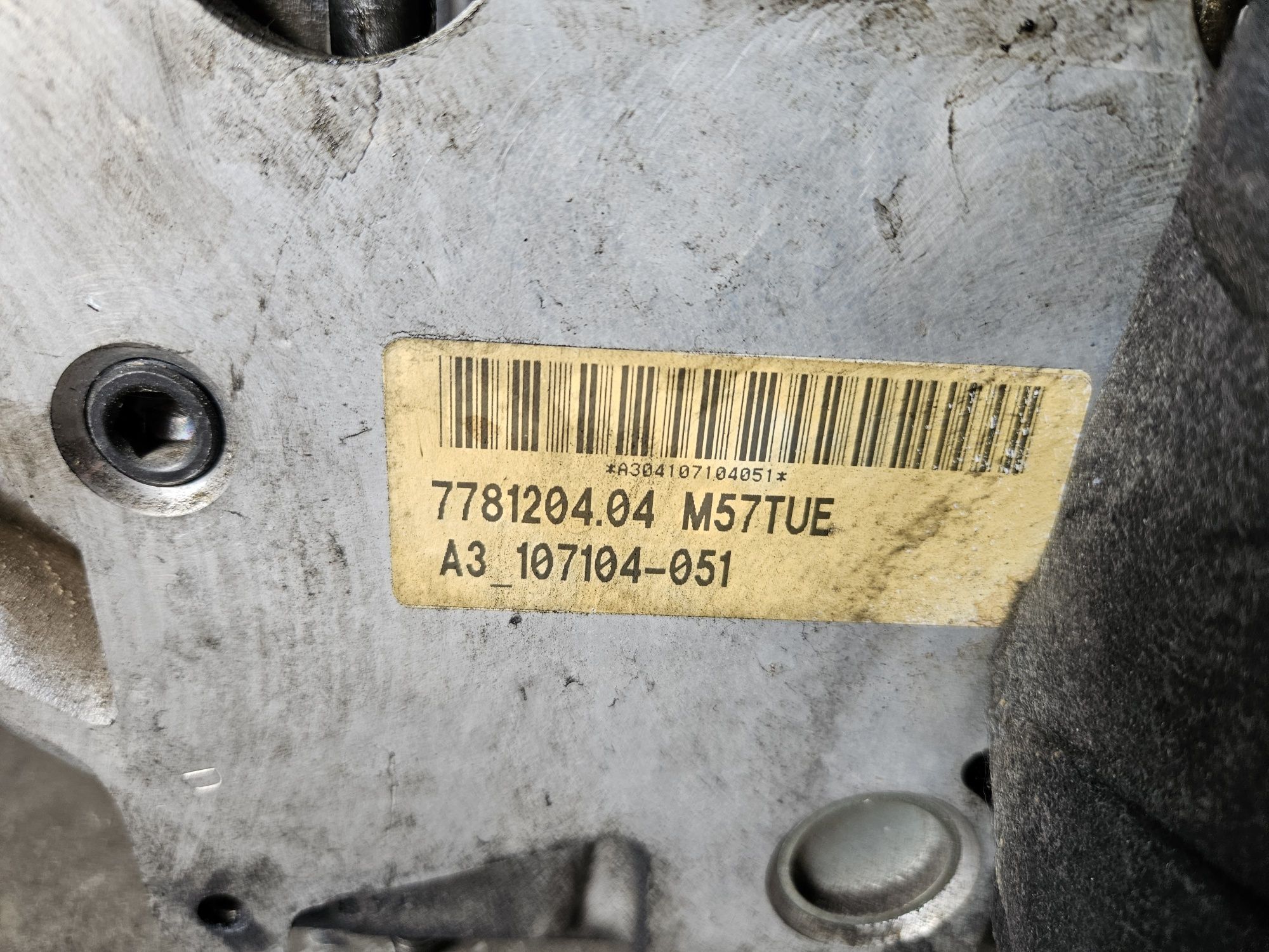 Глава M57D30 TUE 3.0D 204, 218коня