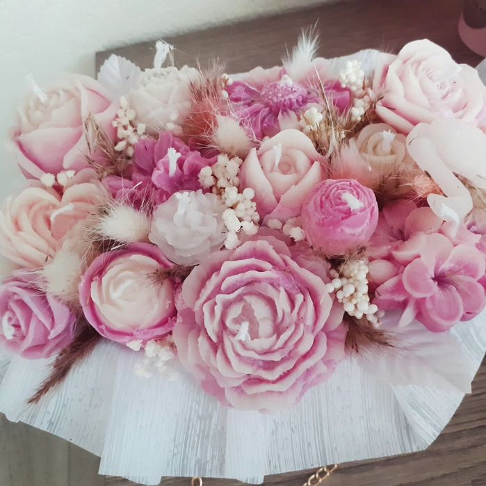 Вечен букет от ароматни свещи