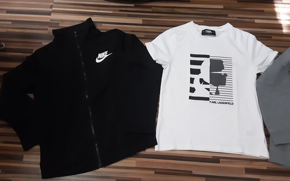 (S 128-137) NIKE KARL LAGERFELD оригинални тениска, худи и горница