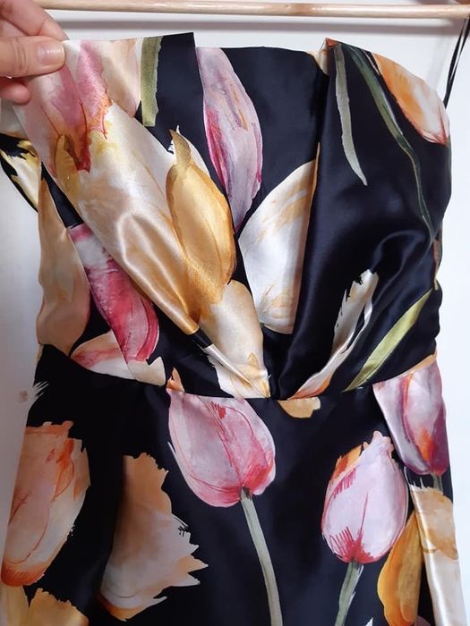 Rochie matase superba (banchet, cununie, garden party)