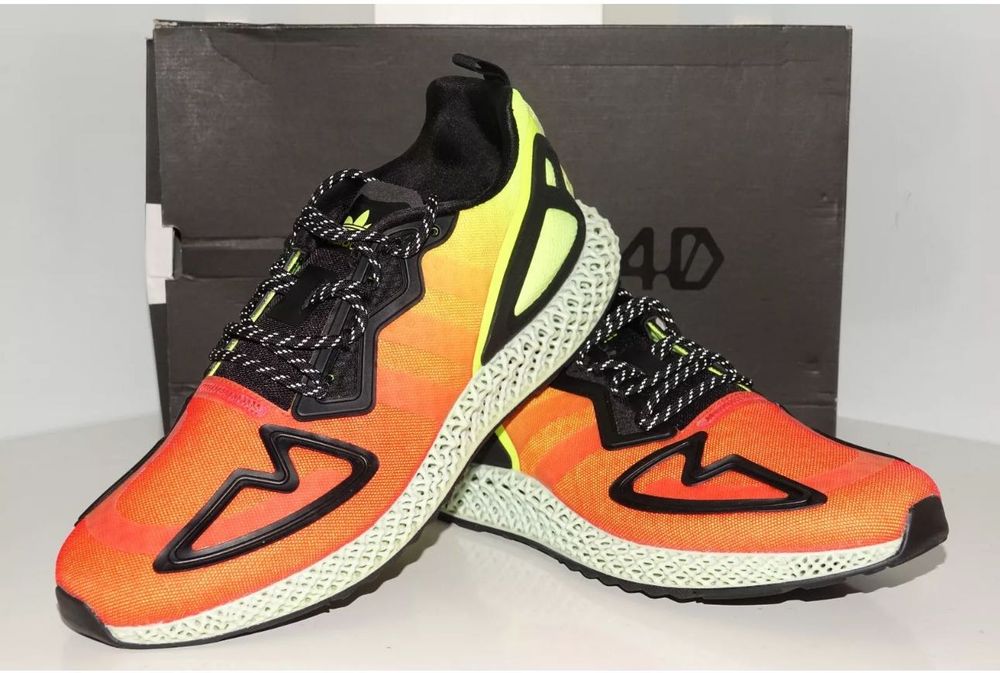 Adidas ZX 2K 4D FV9028 Жълт Червен Черен