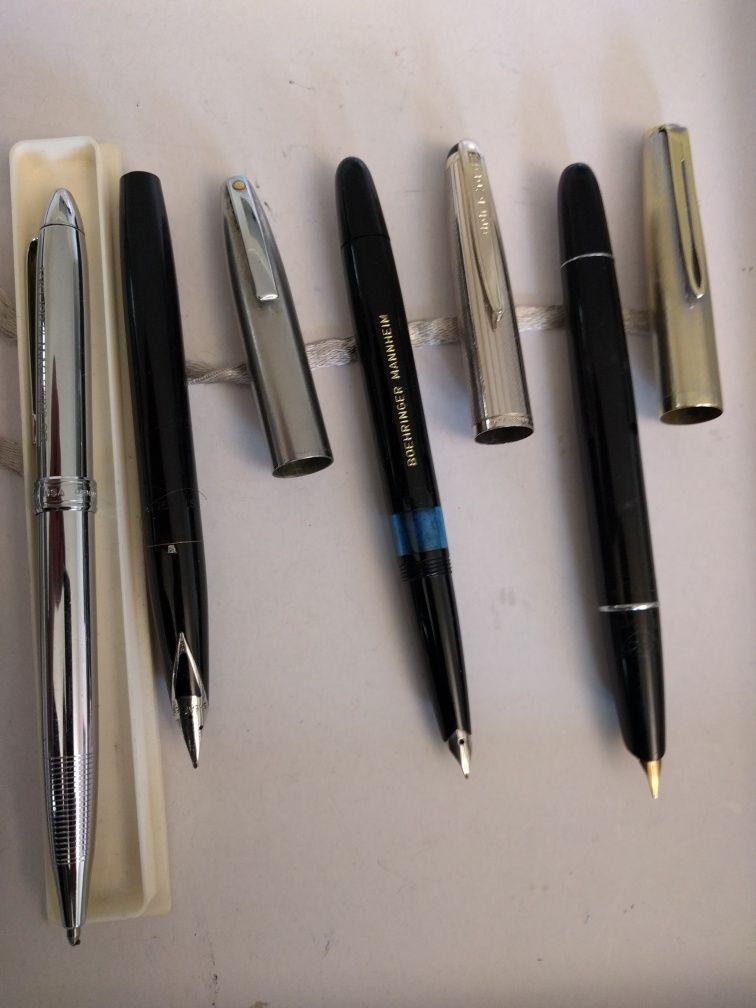 Stilou Aurora Sheaffer Kreuzer Space pen Waterman 4 culori