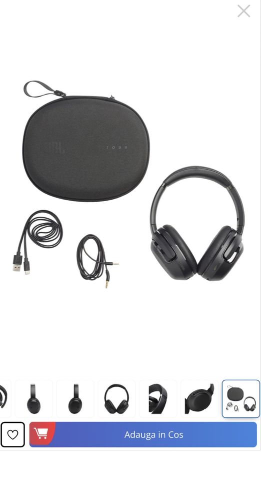 JBL Tour One M2, Smart Ambient, sigilate, transport inclus