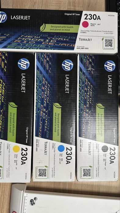 Продам тонер картридж laser jet 4203 mfp 4303