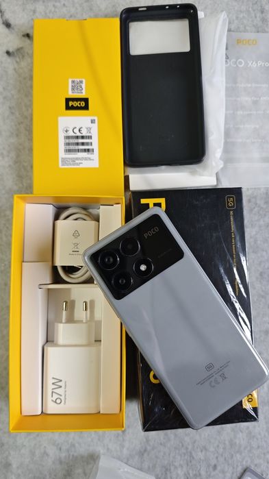 Poco X6 pro 8gb / 256gb Silver как новый , полный комплект