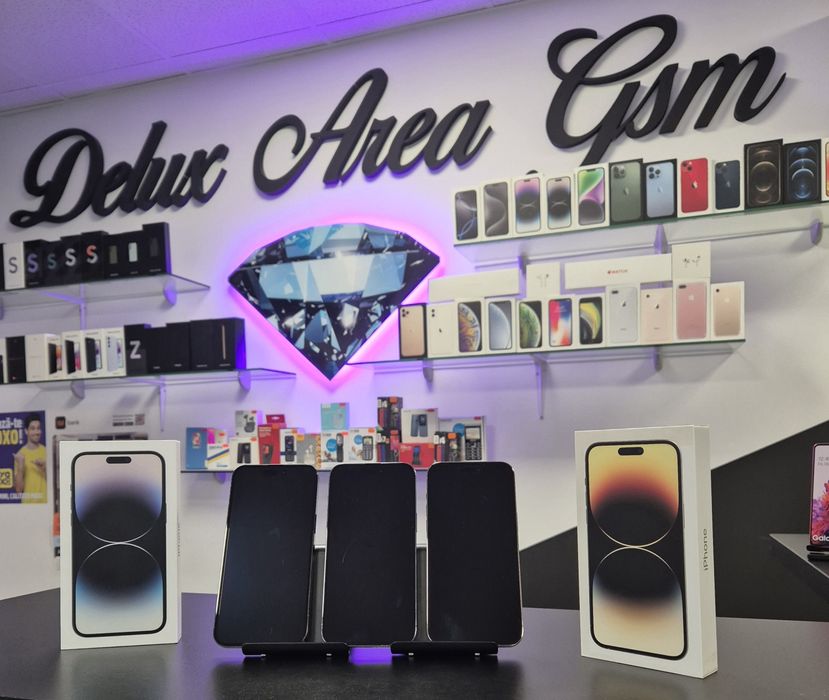 Iphone 14 Pro Max / Purple/Black/Gold / 128/256 GB / DeluxGSM