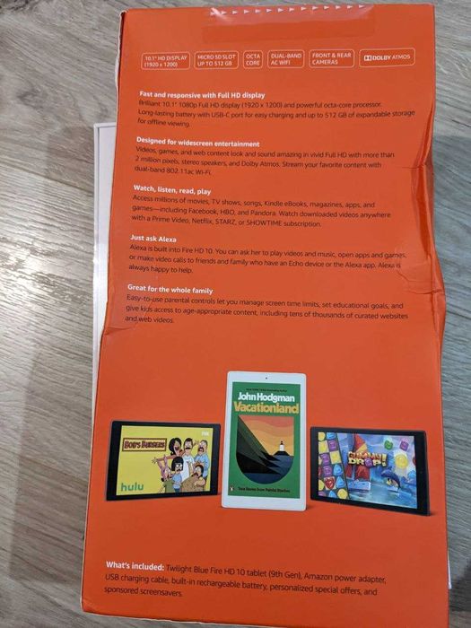 Детский Планшет Amazon Fire HD 10 новый в коробке не вскрытый