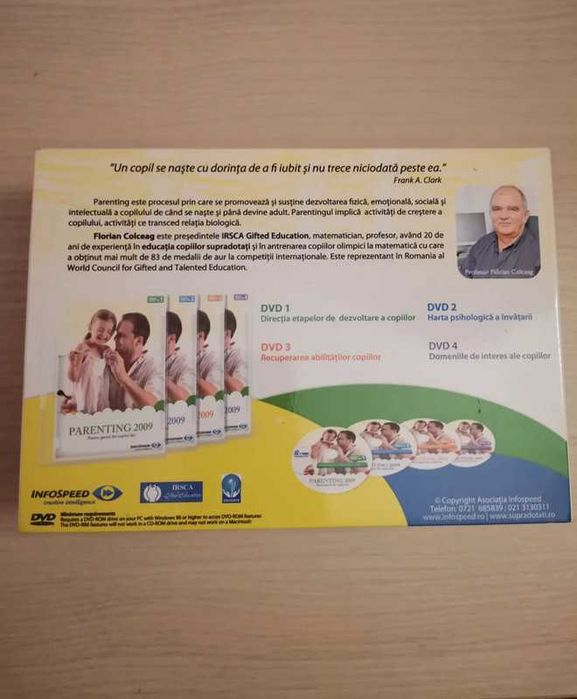 set 4 dvd-uri Parenting 2009 de Florian Colceag