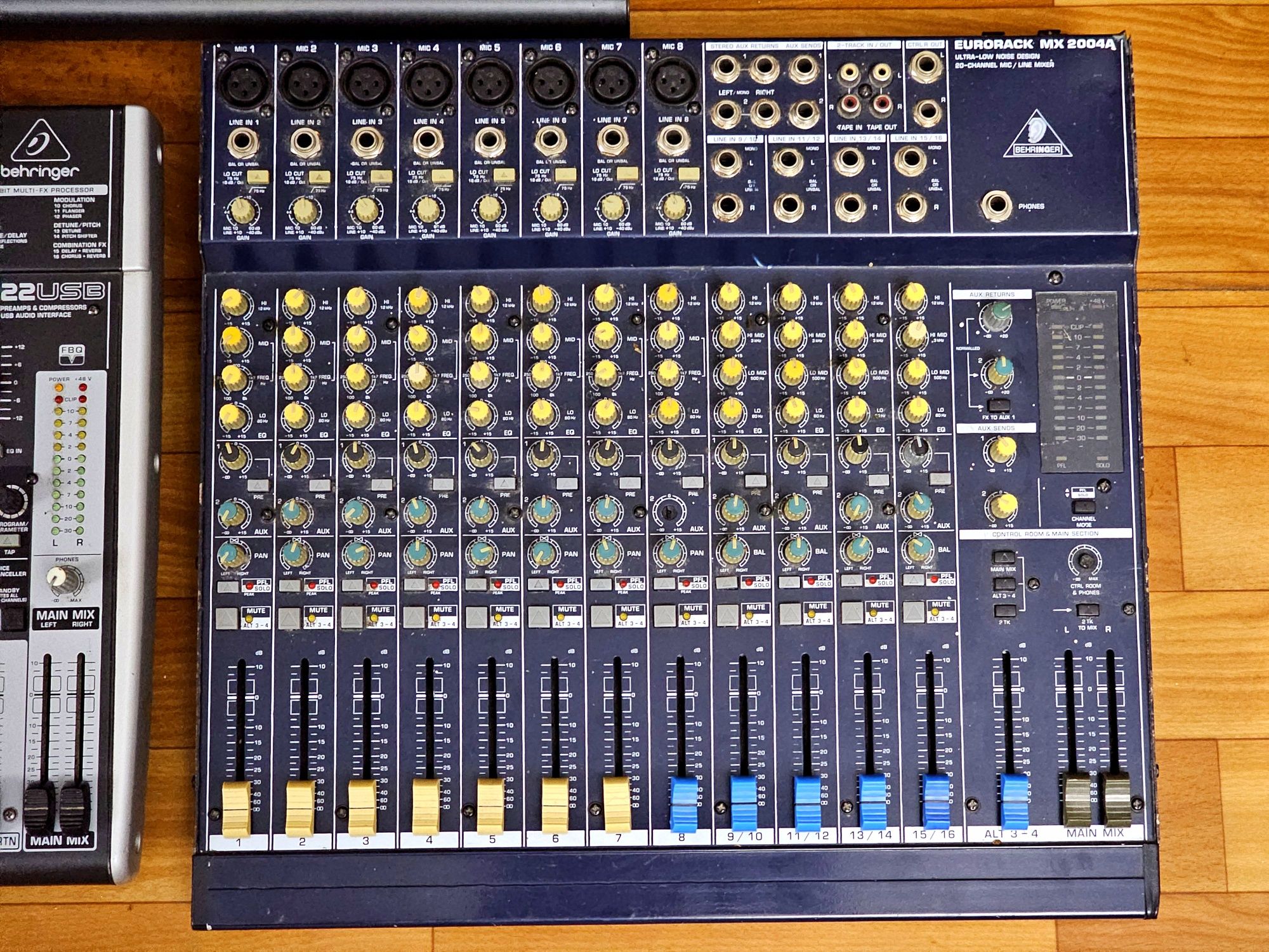 Нерабочие микшерные пульты BEHRINGER