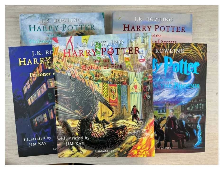 Книги Гарри Поттер на Английском языке 5 книг!