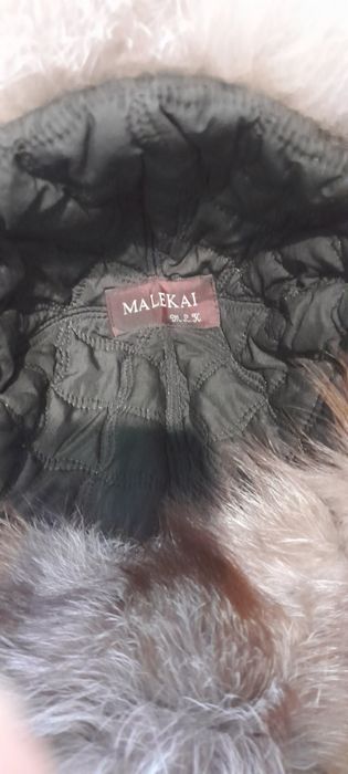 Продам шапку ушанку,кожанный с песцовым мехом
