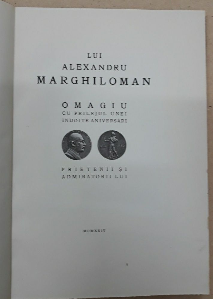 Carte Constantin Marghiloman