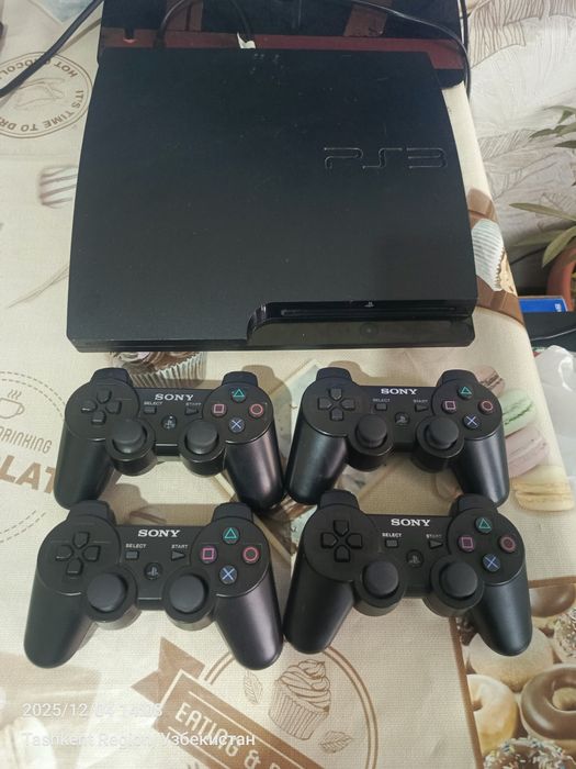 Soni Ps3 slim 320gb hen +50 ta oʻyin sony playstation