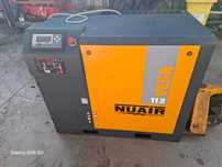 Compresor cu Surub Nuair Italian de 11 kw, 10 bar,AN 2016. 0RE 9970