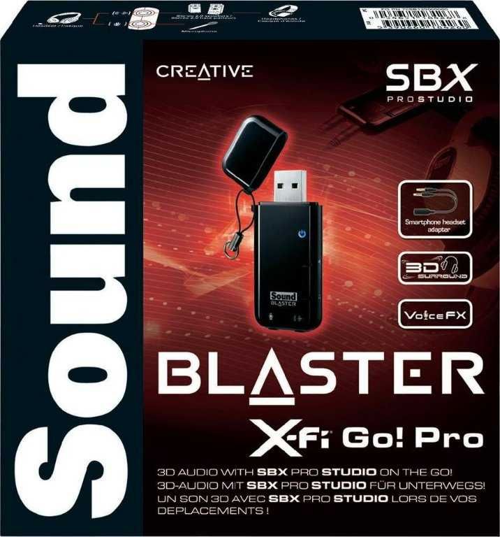 Creative Sound Blaster X-FI Go! Pro