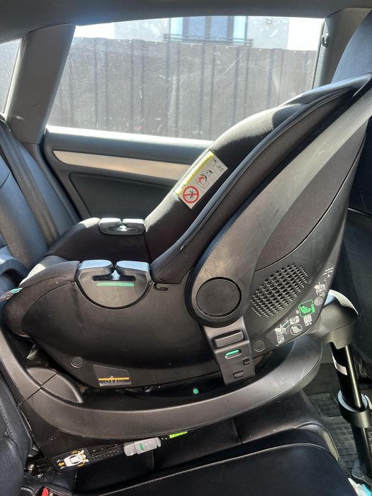 Scaun masina si scoica 0-12 luni, cu isofix 360* si prot UV detasabila
