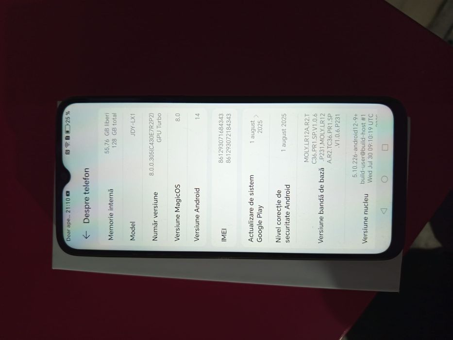 Vând telefon Honor x6b stare buna