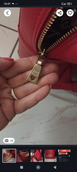 Love moschino дамска раница