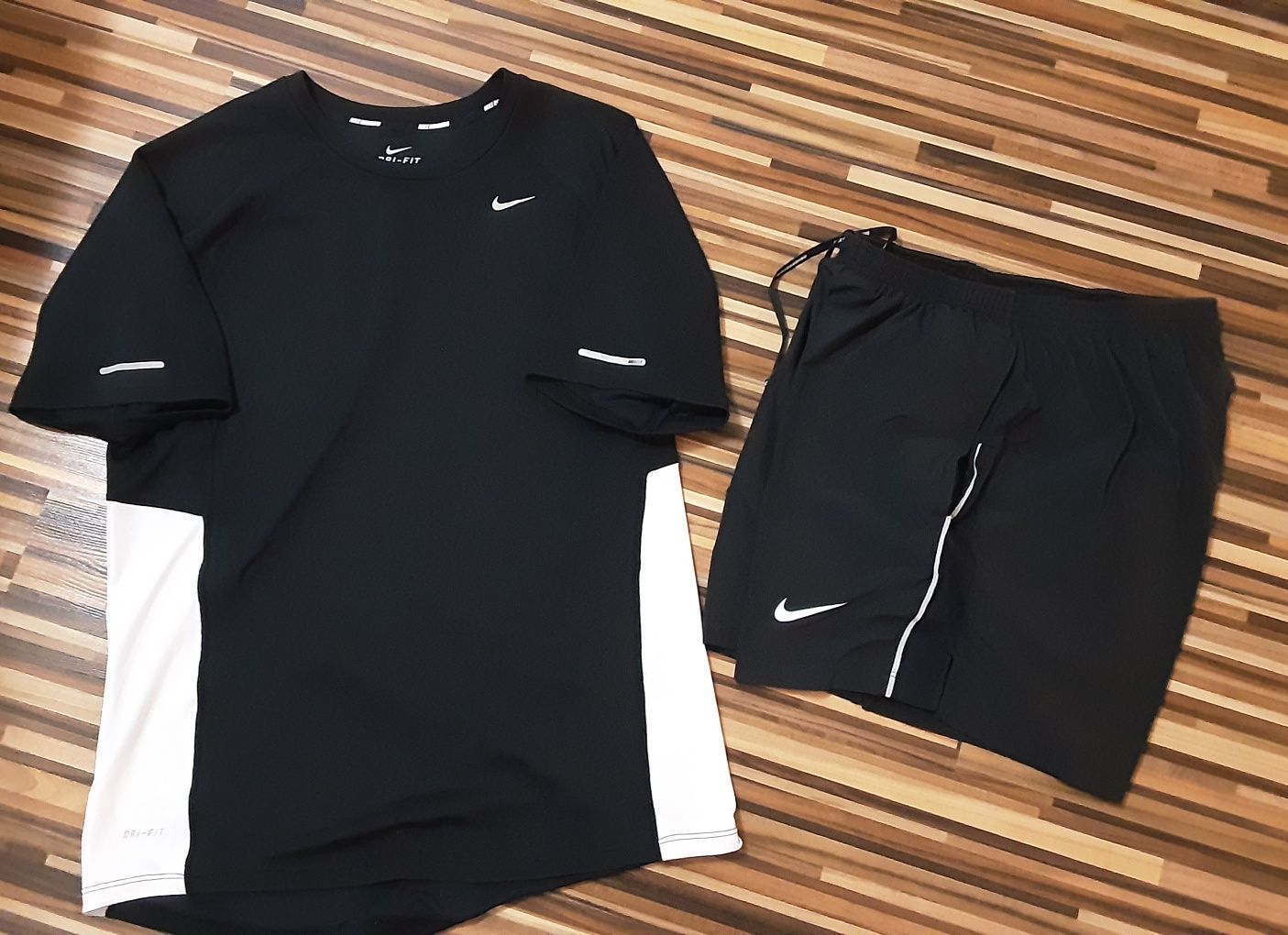 (М) NIKE dri-fit оригинални къс панталон,тениска