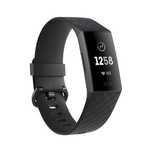 Bratara fitness Fitbit Charge 3 Graphite, negru