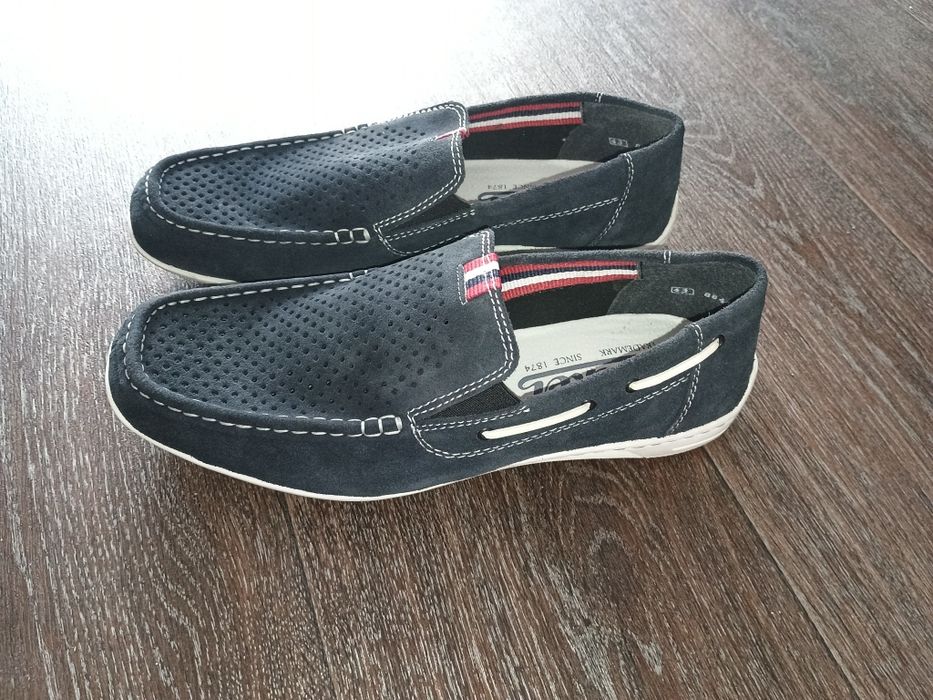 Продам  или обменяю новые мокасины фирмы Rieker .43 размер.