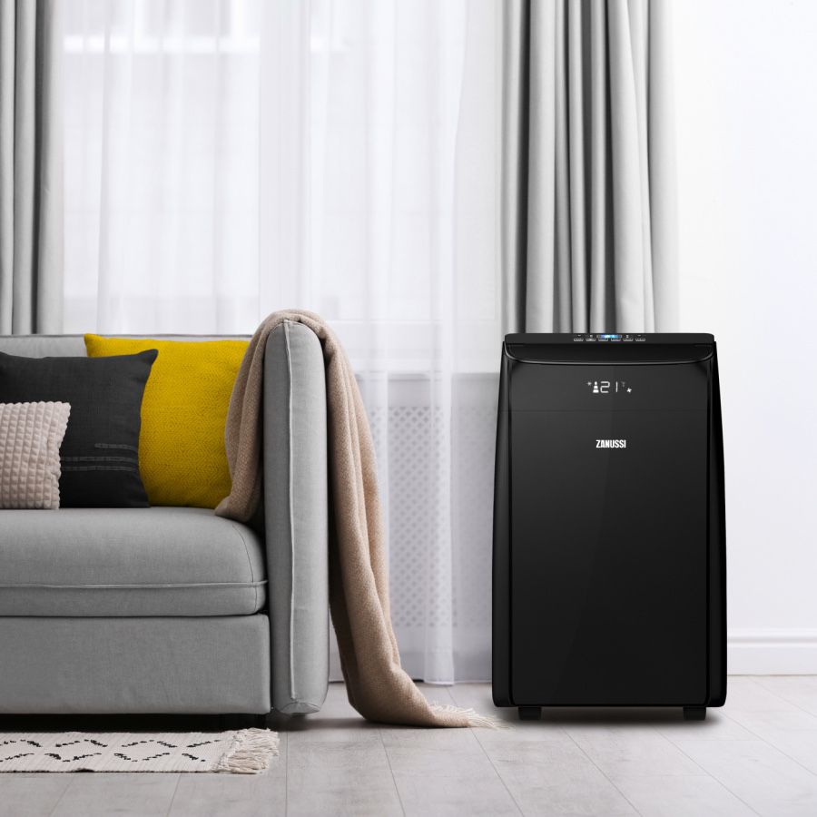 Мобильный кондиционер Technobox 12000BTU Black