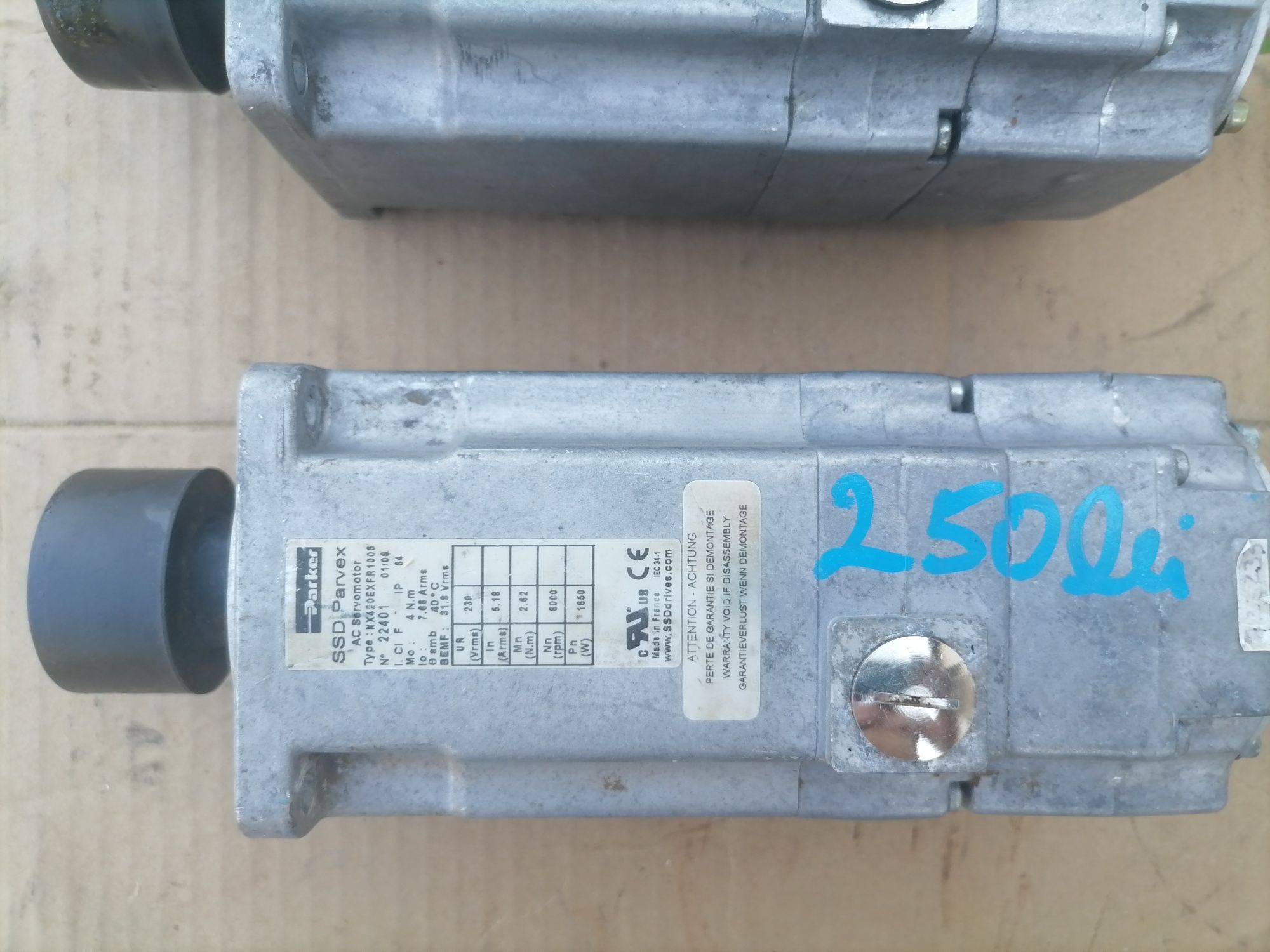 Servomotor Parker electric