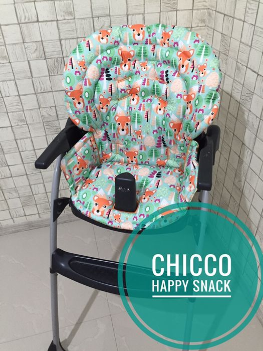 Chicco - сменные чехлы на стульчики для кормления