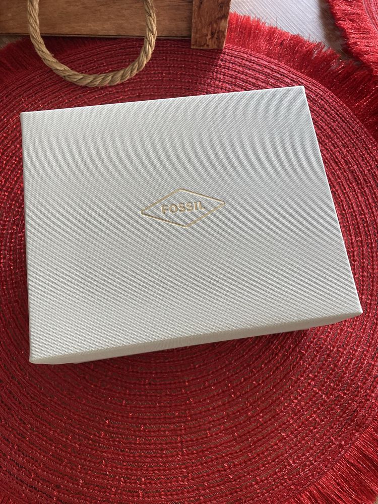Уникален Fossil сет ES 4913 set Часовник и гривна