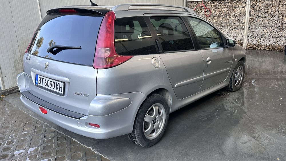 Пежо 206 2.0 HDi 90 ps , Sw 2004 година