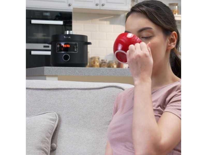 Мултикукър с 10 Програми Tefal CY7548 Turbo Cuisine  - 5L,  Черен