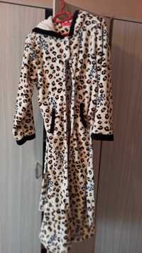 Halat baie/casa cu animal print dama