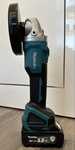 Акумулаторен безчетков ъглошлайф Makita