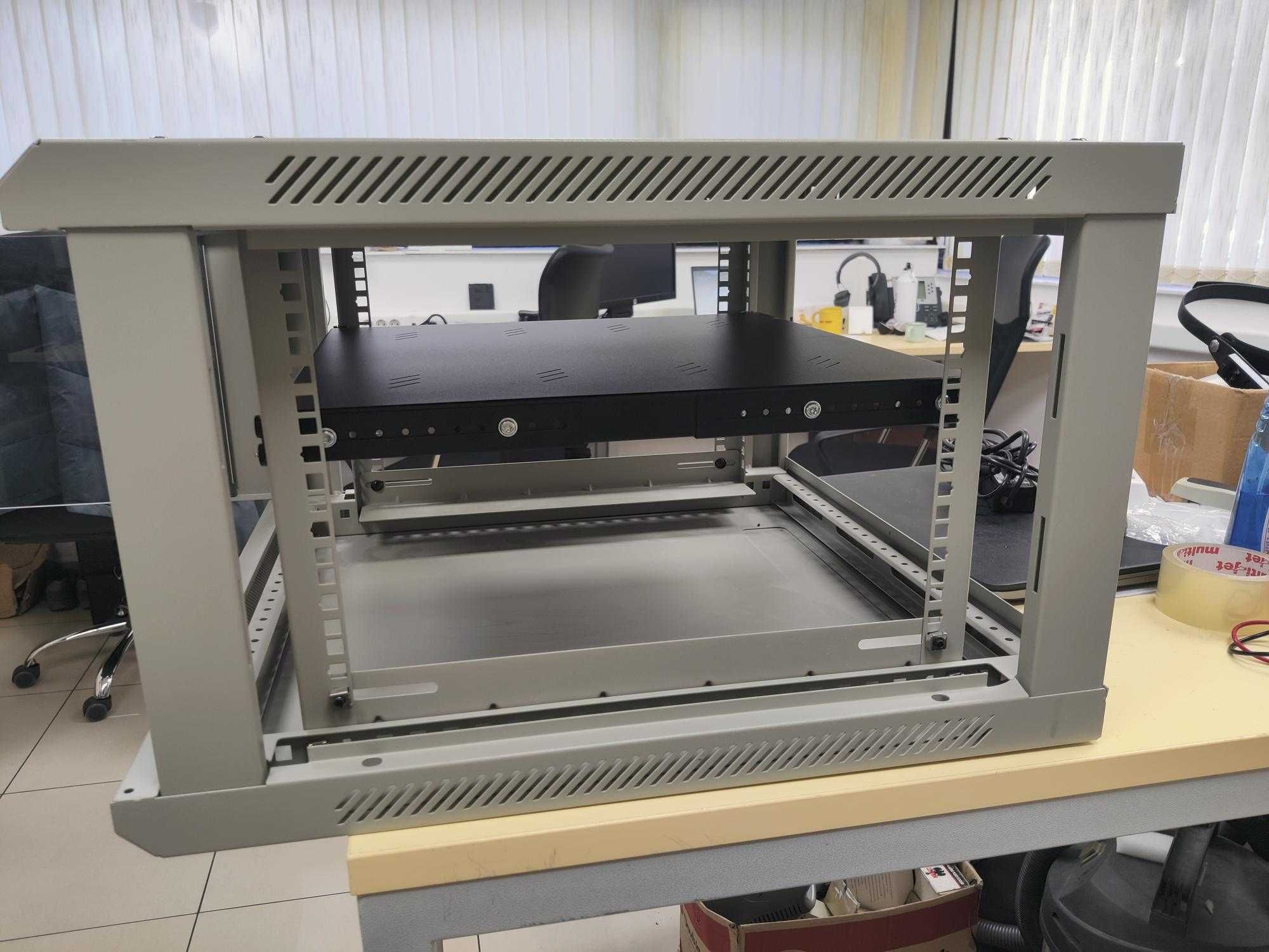 RACK комуникационен шкаф 6U 600/600/370 + тава