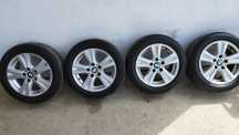 Jante BMW style 222 7J Et 44 16 205/55/16 anvelope de iarna dedicate BMW E81/87 E46