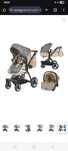 Cărucior Ambra Coccolle 3 in 1 Safari Beige