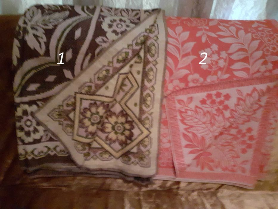 Нови покривки за легло от лен и перлон