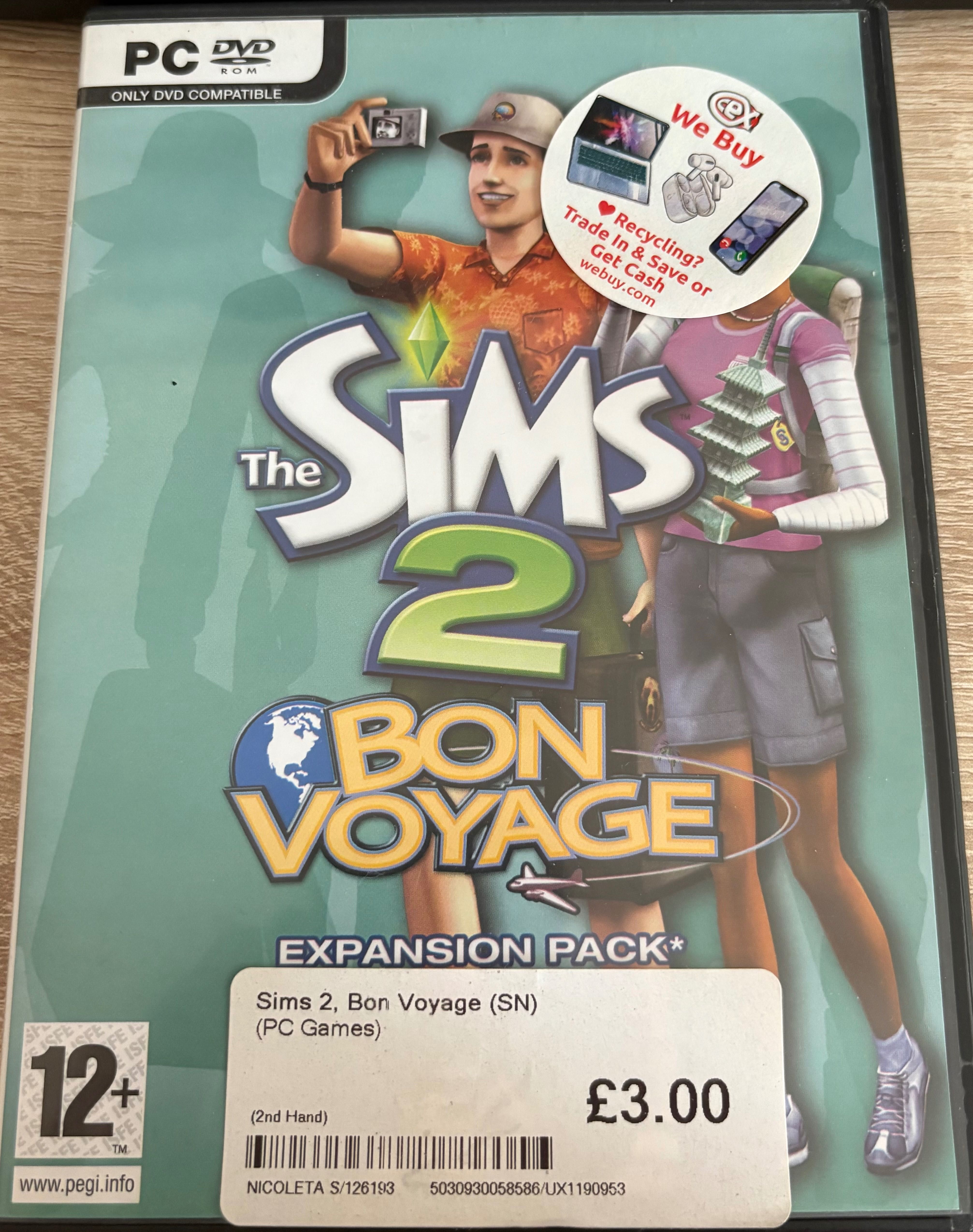 The Sims 2: Bon Voyage Expansion Pack