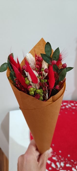 Букет от сухи цветя