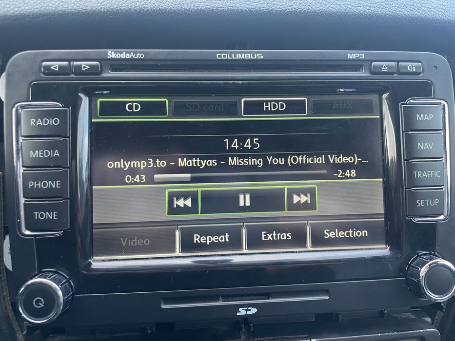 Vand navigatie RNS510 columbus