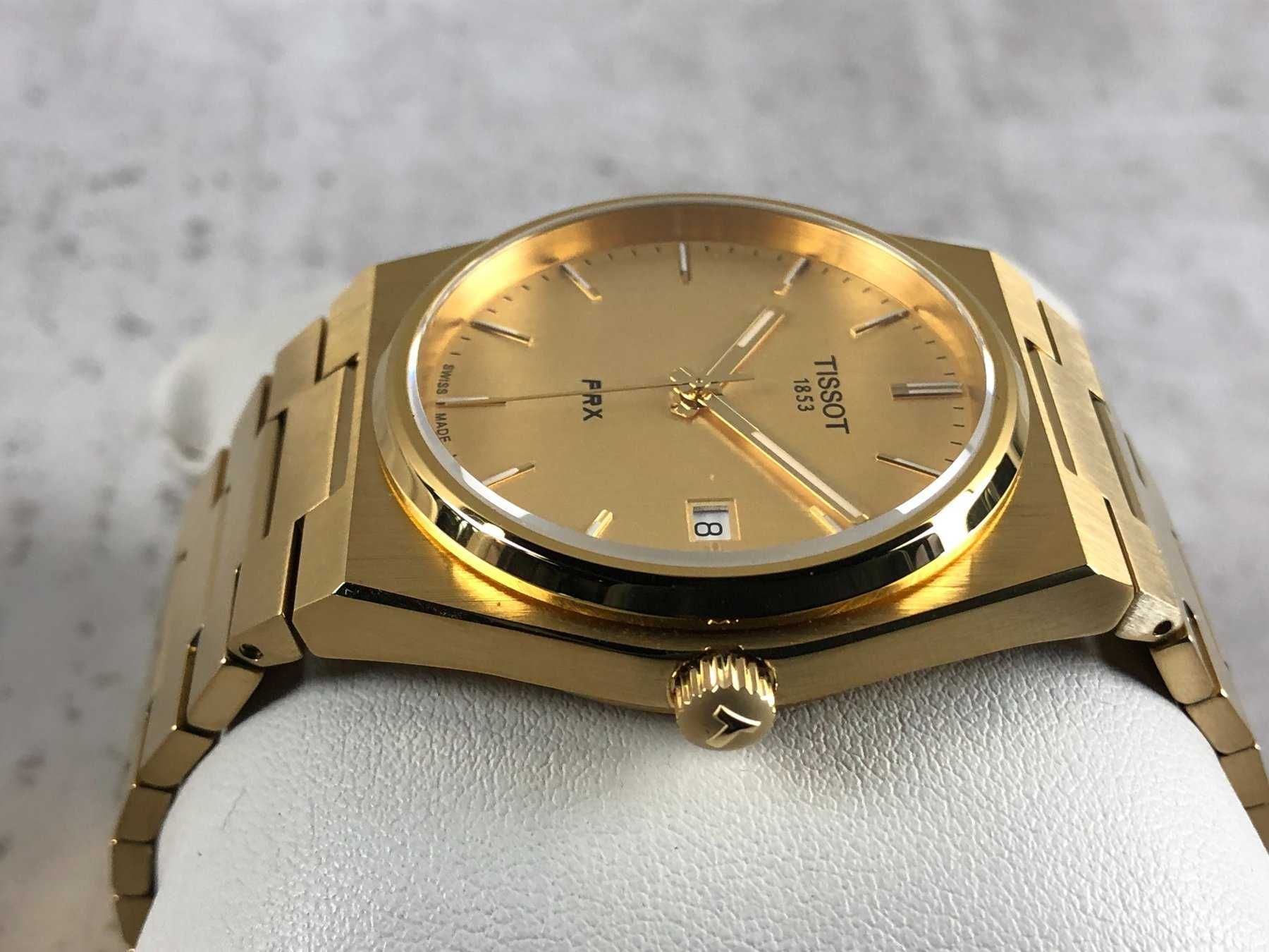 Ceas Tissot PRX Auriu 40mm T137  .  410  .  33  .  021  .  00