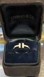 Inel Tiffany din aur de 18K