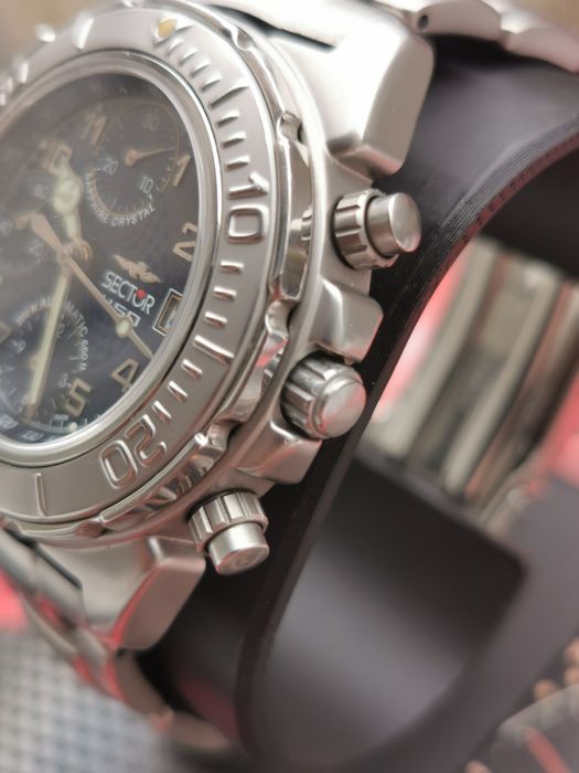 Ceas Sector No limits 450 chronograph automatic eta 7750