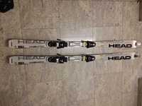 HEAD Worldcup I SL Carver Carving Ski 165cm + Tyrolia free flex plus