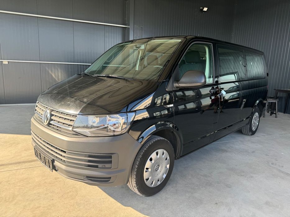Volkswagen Transporter VW T6 Lung Clima si in spate 150 cp 6 trepte 9 Locuri
