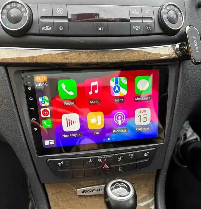 1-8GB Navigatie GPS Mercedes E Class W211 E200 W219 CLS Carplay QLED