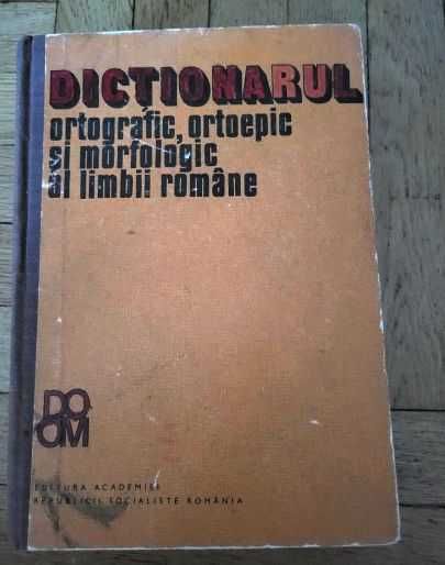 Dictionar ortografic, ortoepic si morfologic