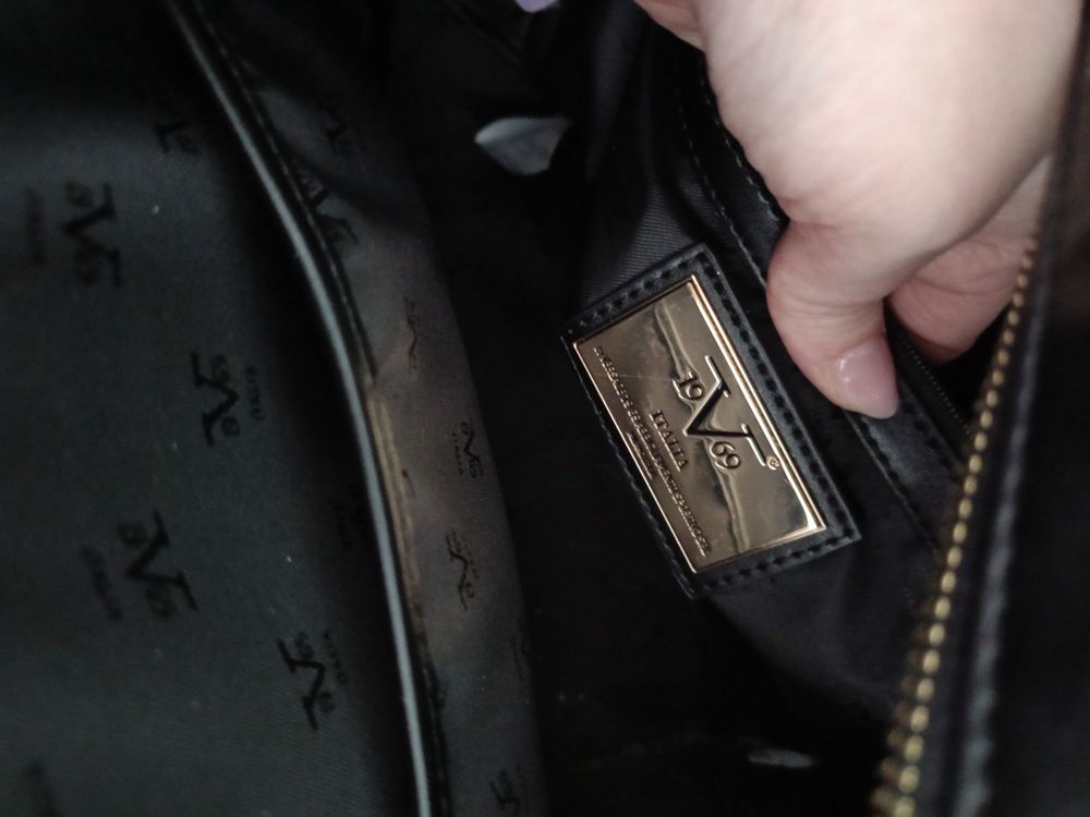 Versace черна раница