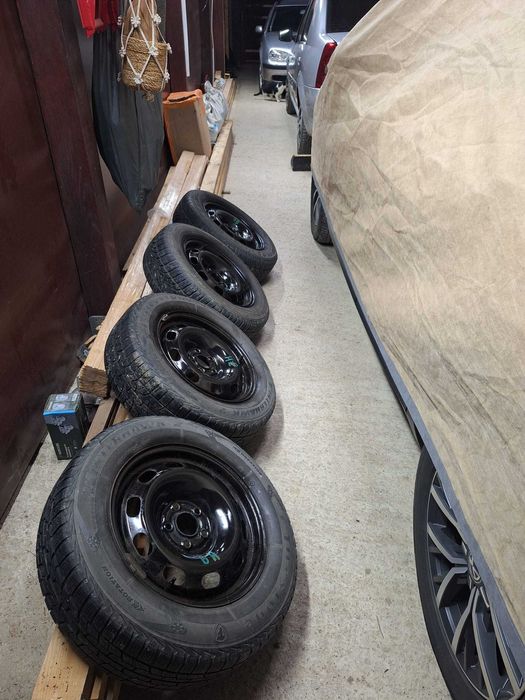 Set roti de iarna 5x100 15" WAG