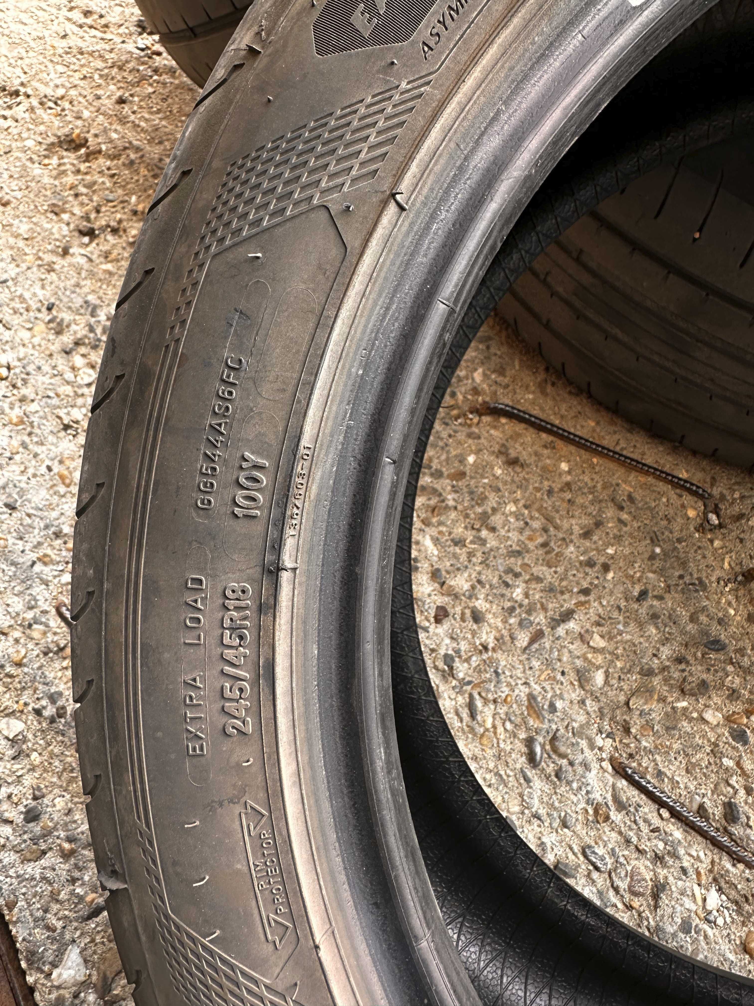 Anvelope Vara GoodYear Eagle F1 245/45/18 R18 100Y DOT 0121 XL